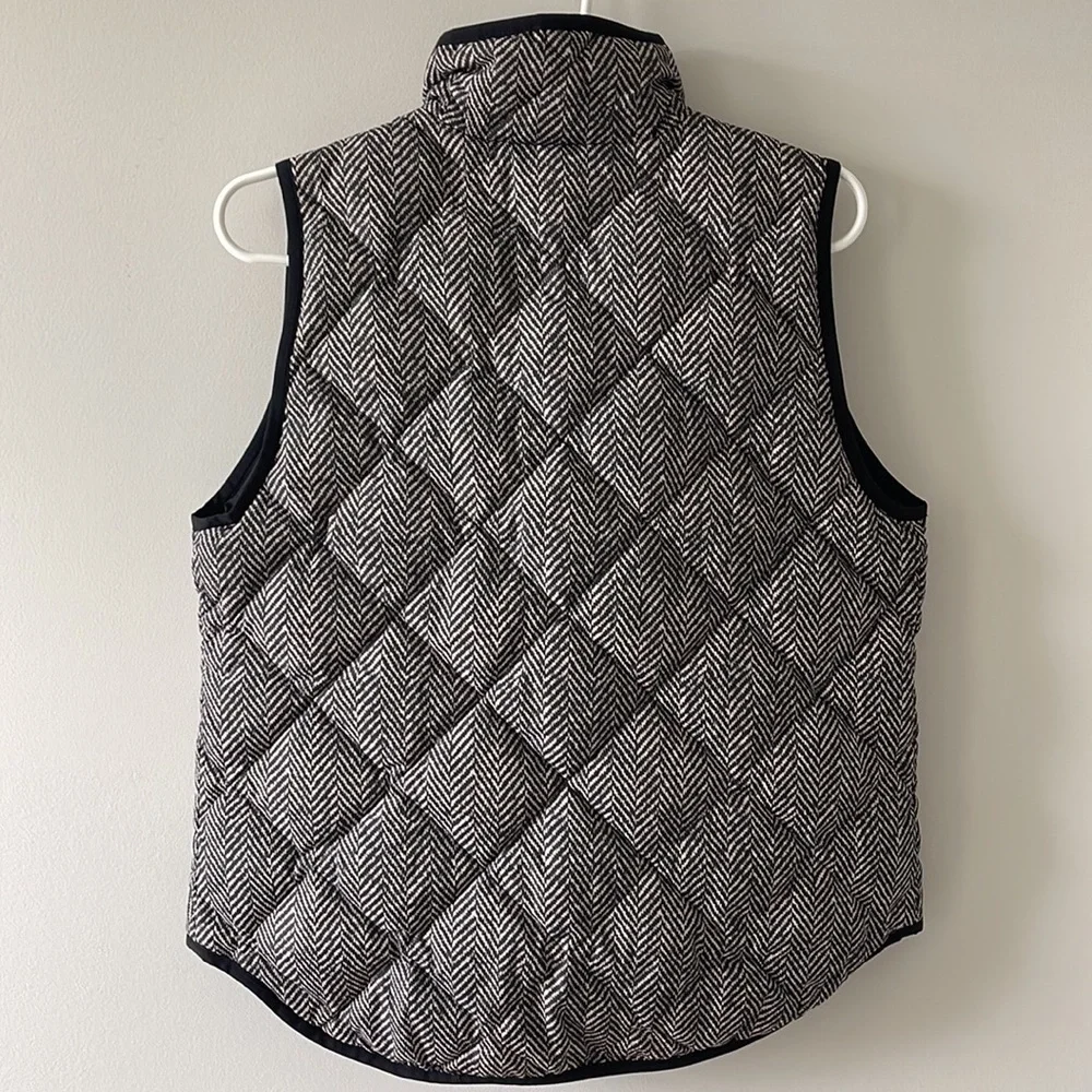 J. Crew Herringbone Vest S